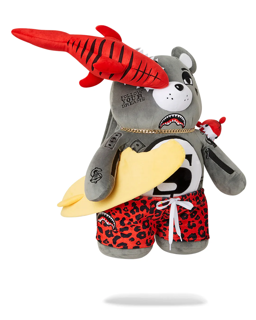 Shark Bite Bear Backpack - Image 3