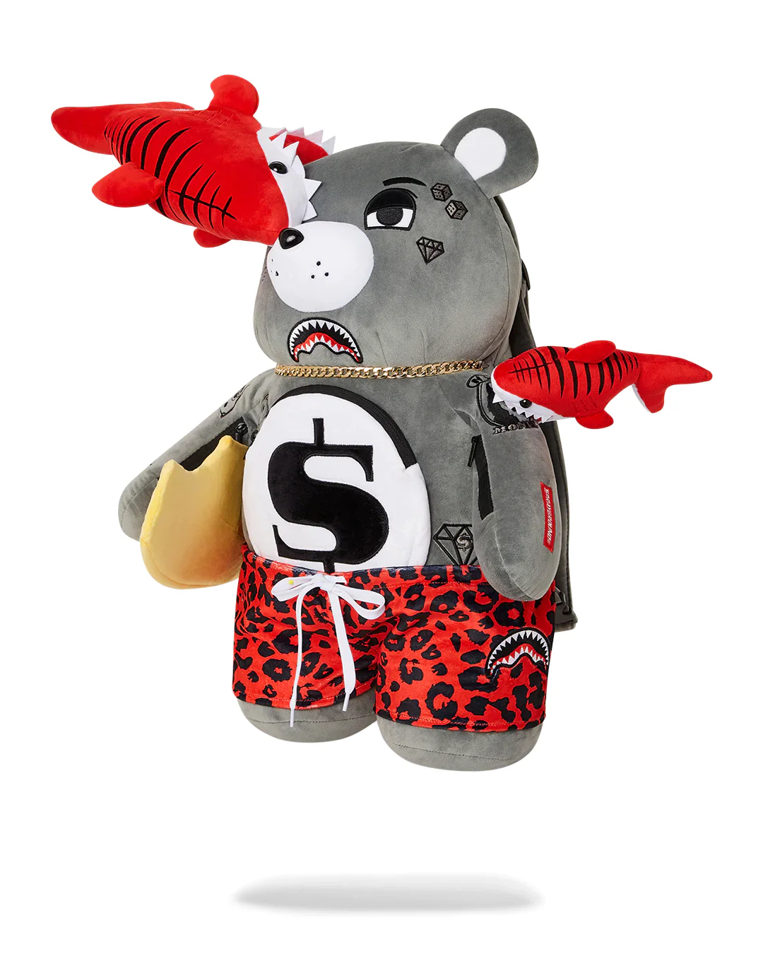 Shark Bite Bear Backpack - Image 7