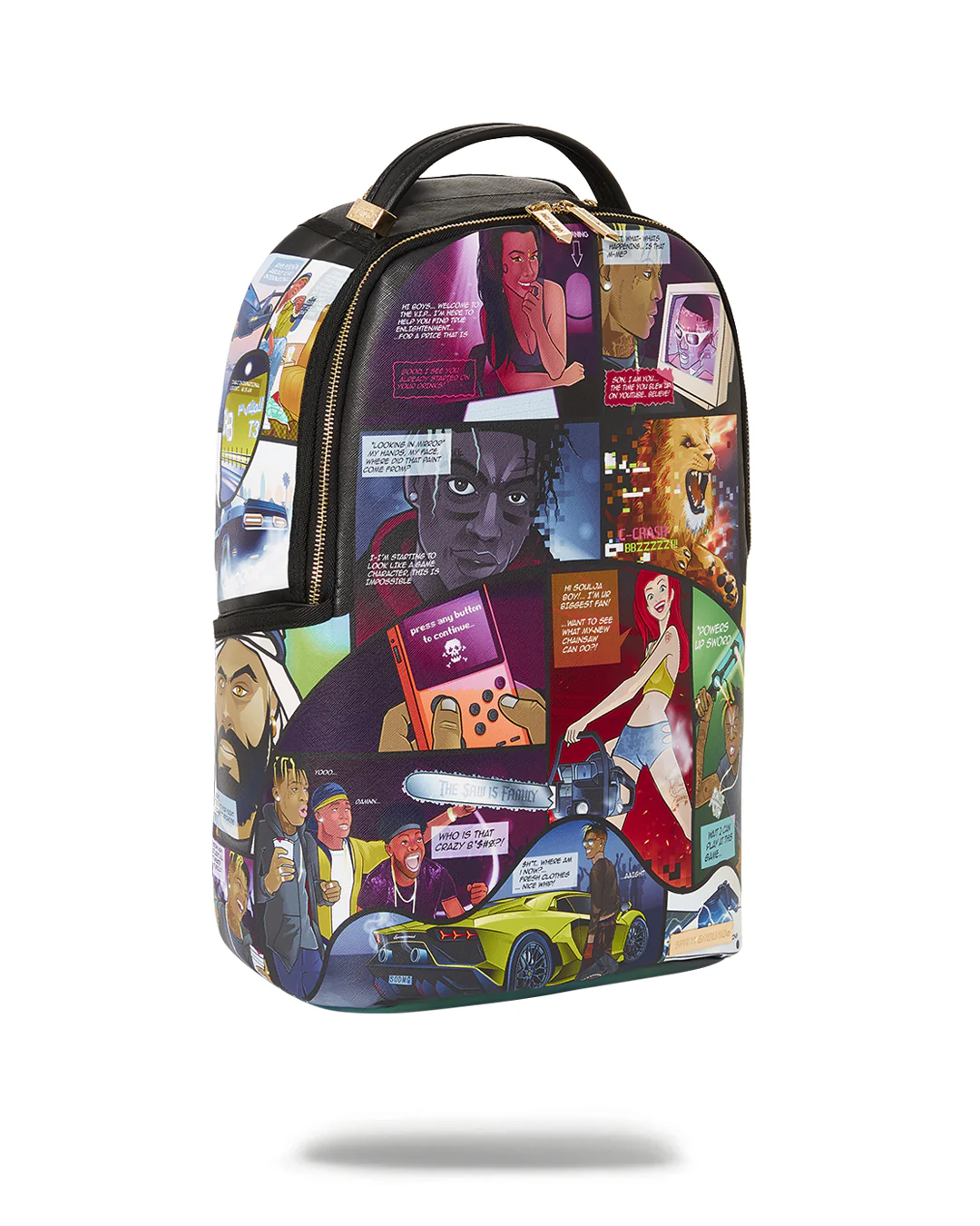 Soulja Boy Comic Backpack 910b4965nsz - Image 2