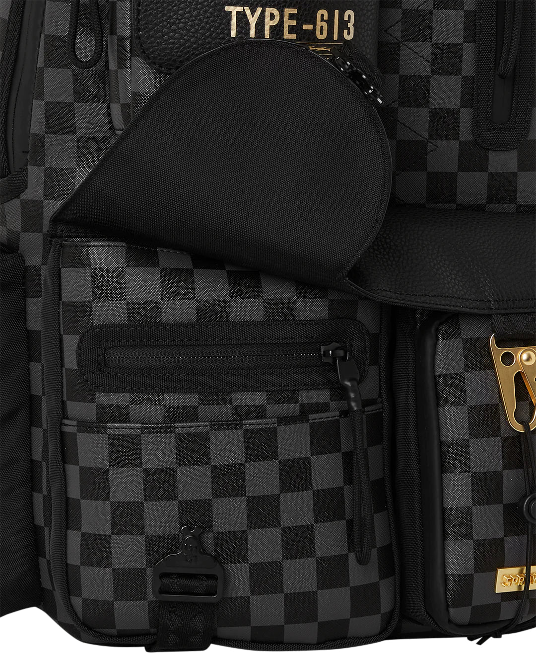 Special Ops Grey Checkered Backpack - Image 15