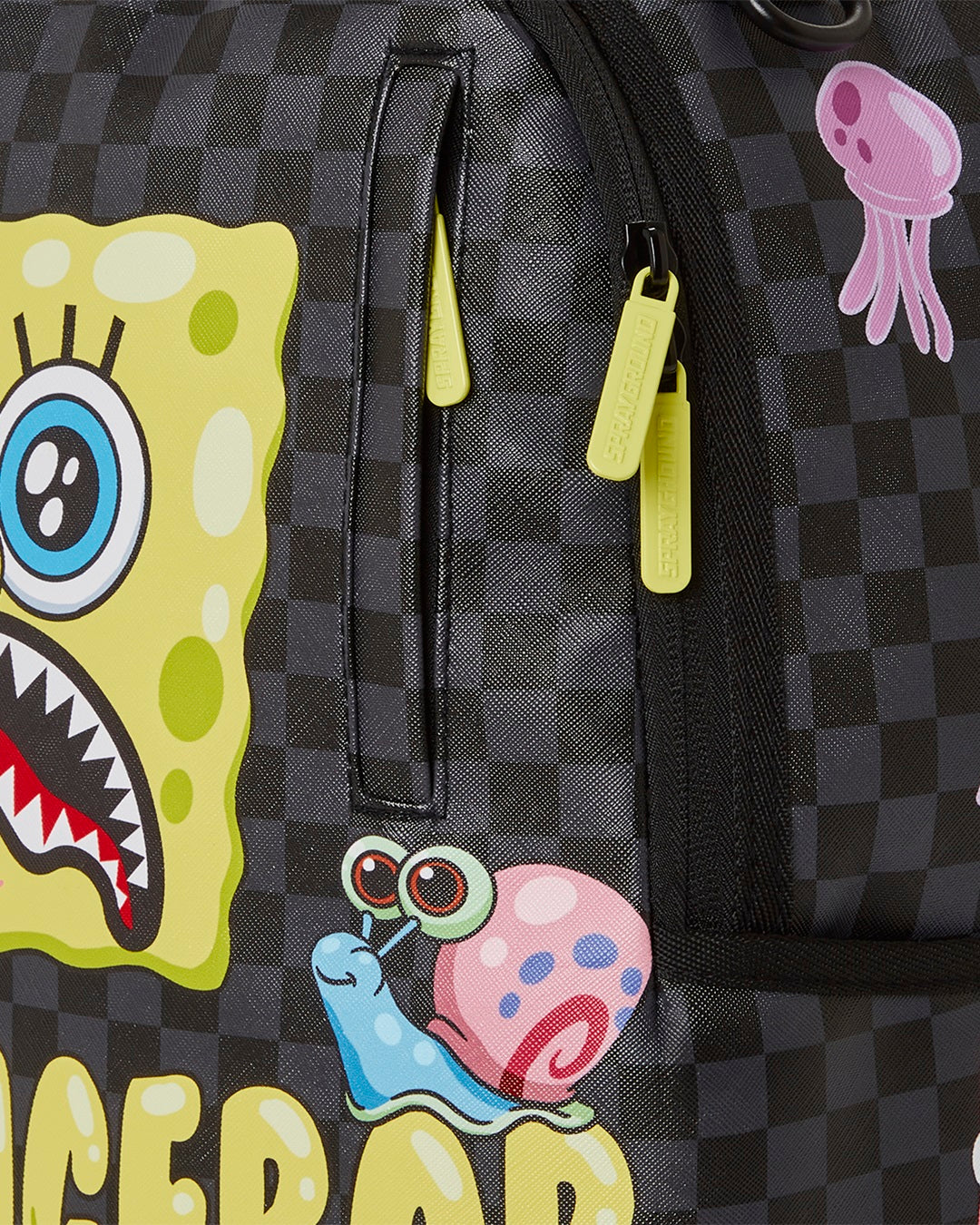 Sponge Bob Bubble Checkered 02 Dlxr Backpack - Image 7