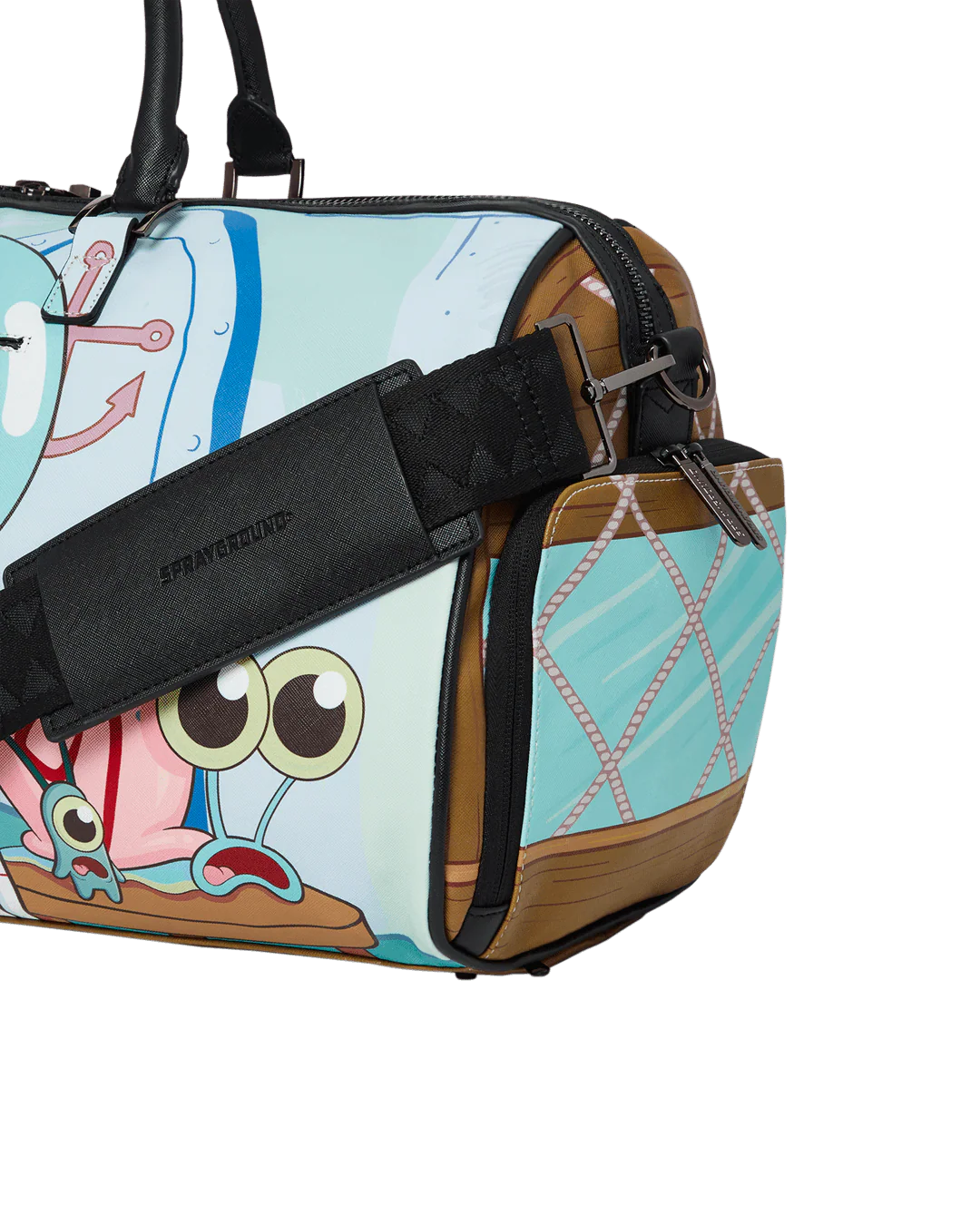 Sprayground Bag SPONGEBOB DUFFLE Green - Image 7