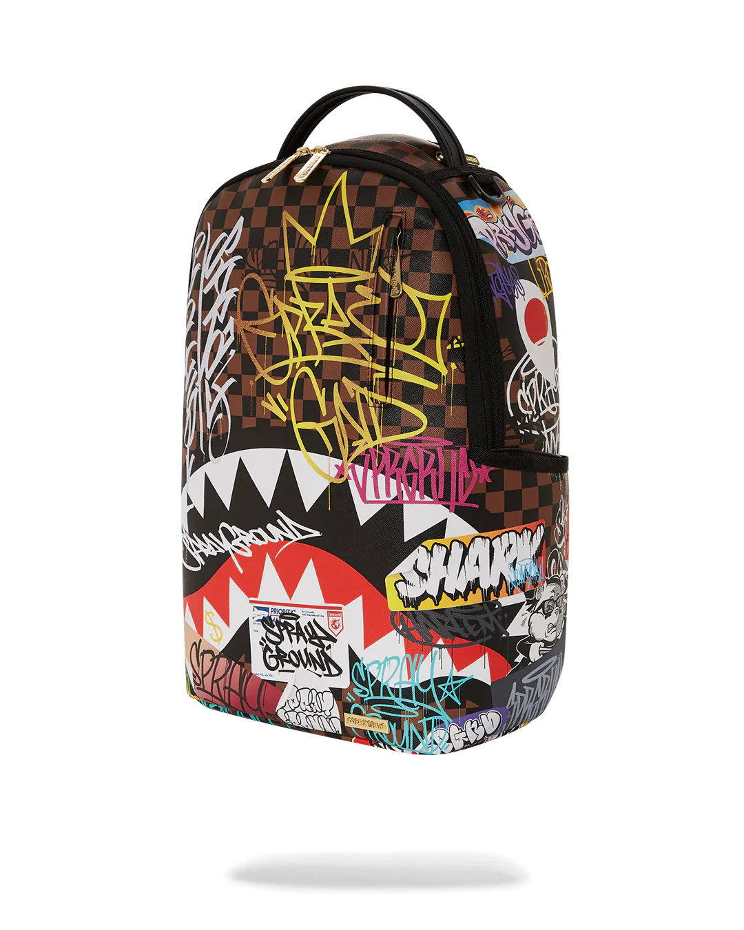 Tagged Up Sharks In Paris Backpack - Image 7