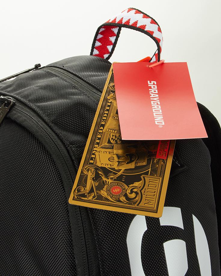Sprayground Backpack TORPEDO SHARK NIGHT Black - Image 9