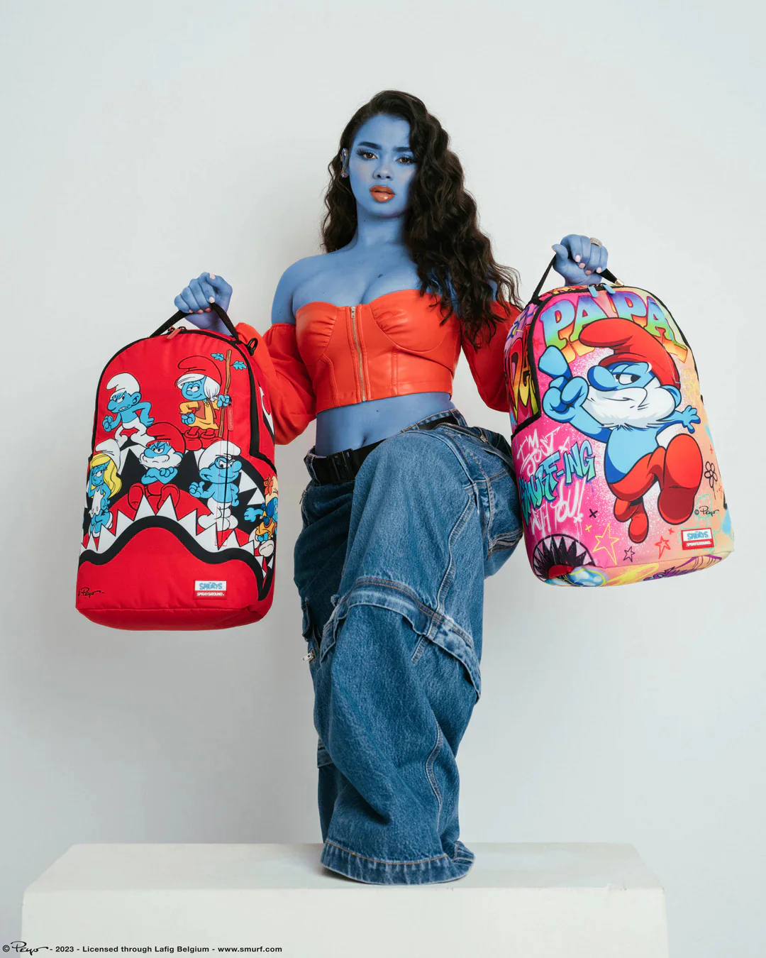 Tough Smurfs Backpack - Image 4