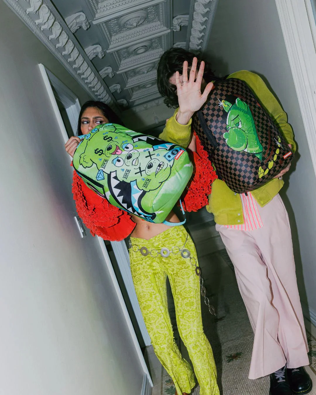 Triple Bear Green Dlxsr Backpack - Image 8