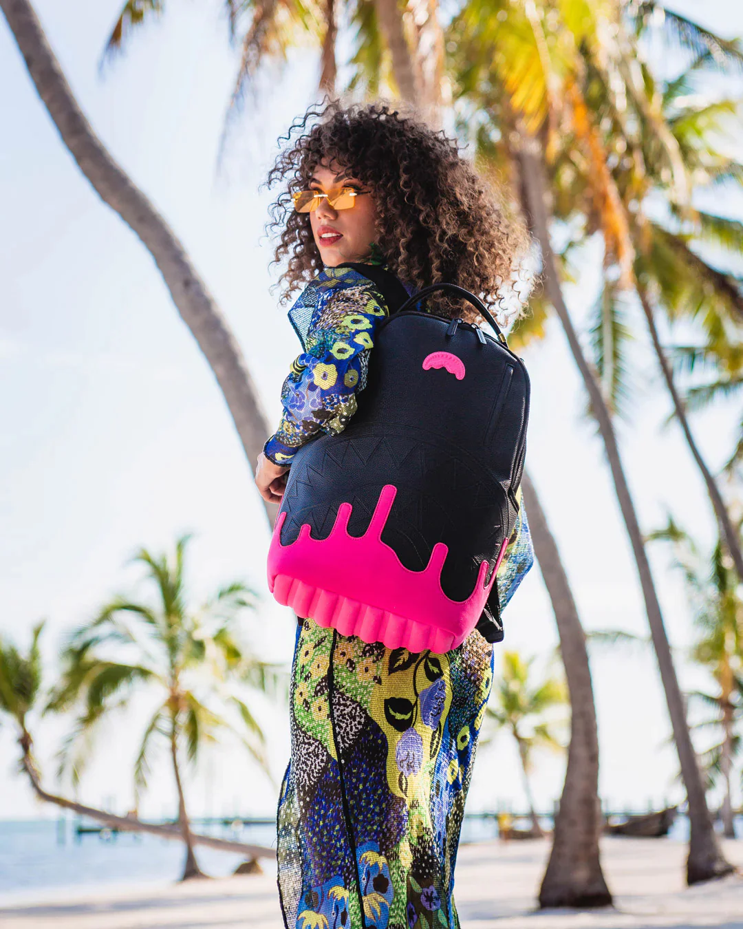Updrip Pink Dlxsvf Backpack - Image 4