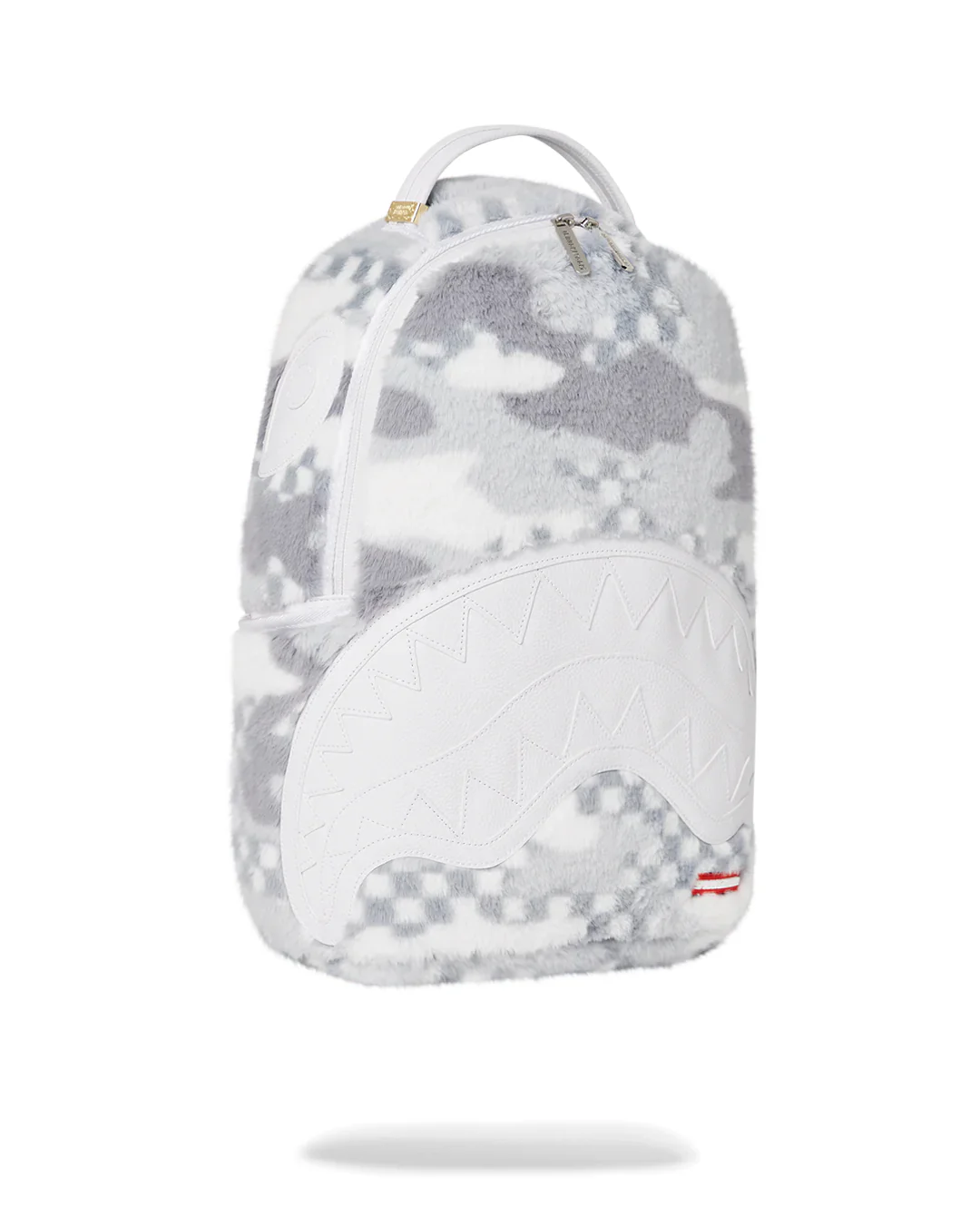 White 3am Fur Backpack - Image 3