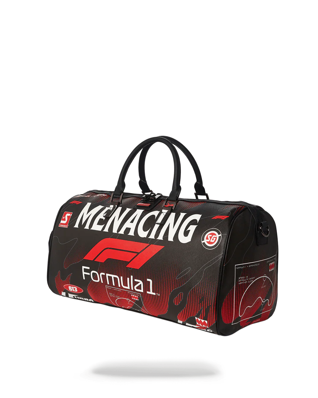 Sprayground Bag FORMULA 1 MENACING DUFFLE Black - Image 3