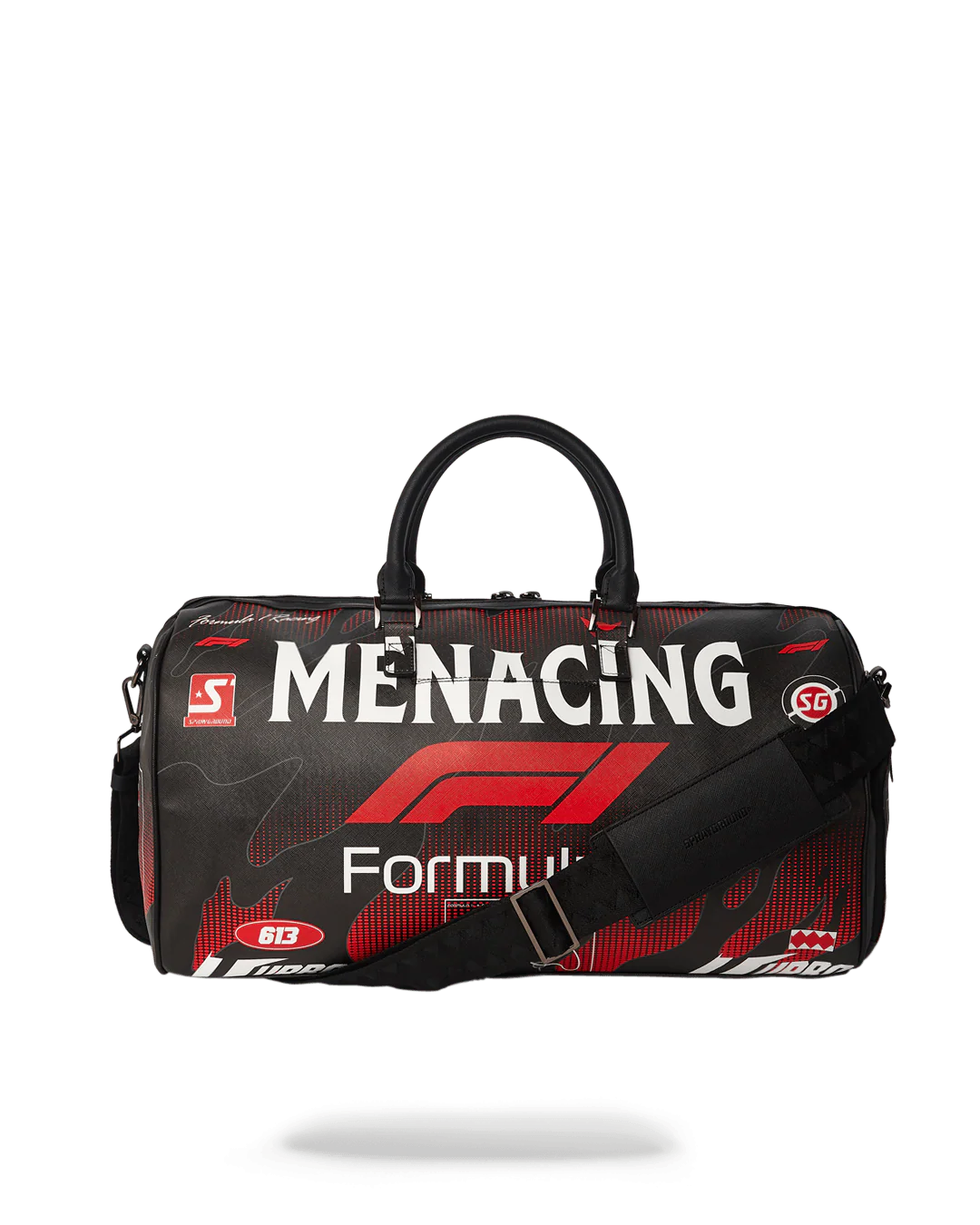 Sprayground Bag FORMULA 1 MENACING DUFFLE Black - Image 5