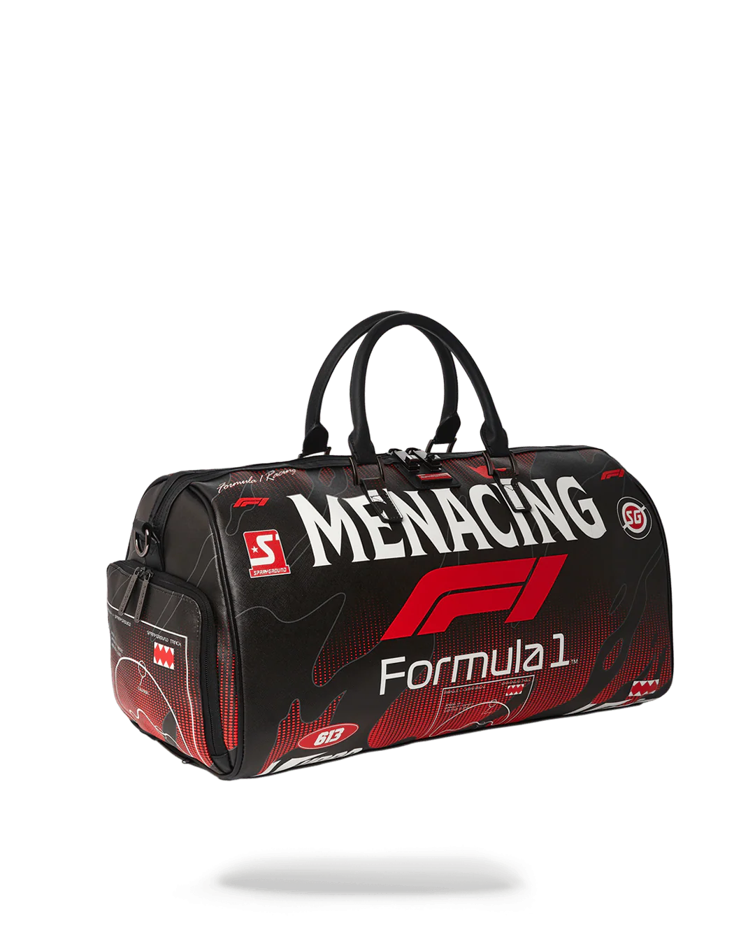 Sprayground Bag FORMULA 1 MENACING DUFFLE Black - Image 9