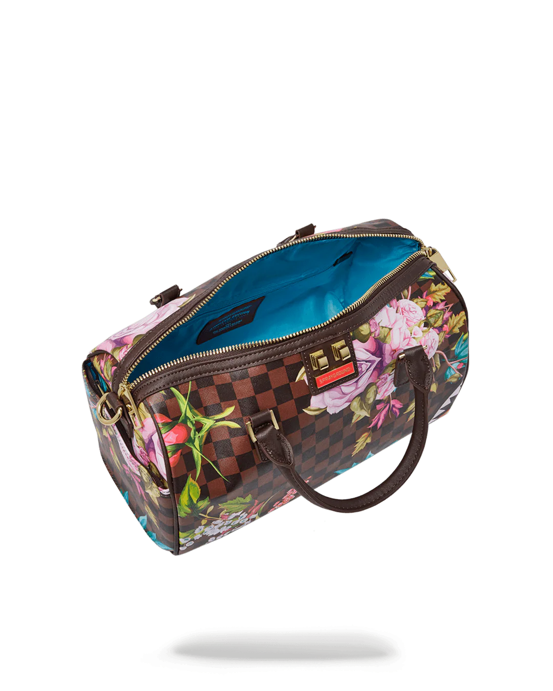 Sprayground Bag GARDEN OF SHARKS MINI DUFFLE Brown - Image 9