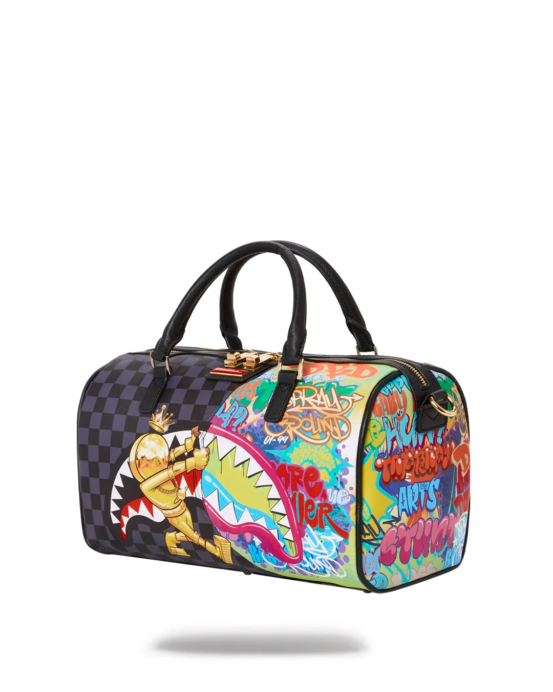 Gold Astro Checkered Reveal Duffle 910d4690nsz - Image 5