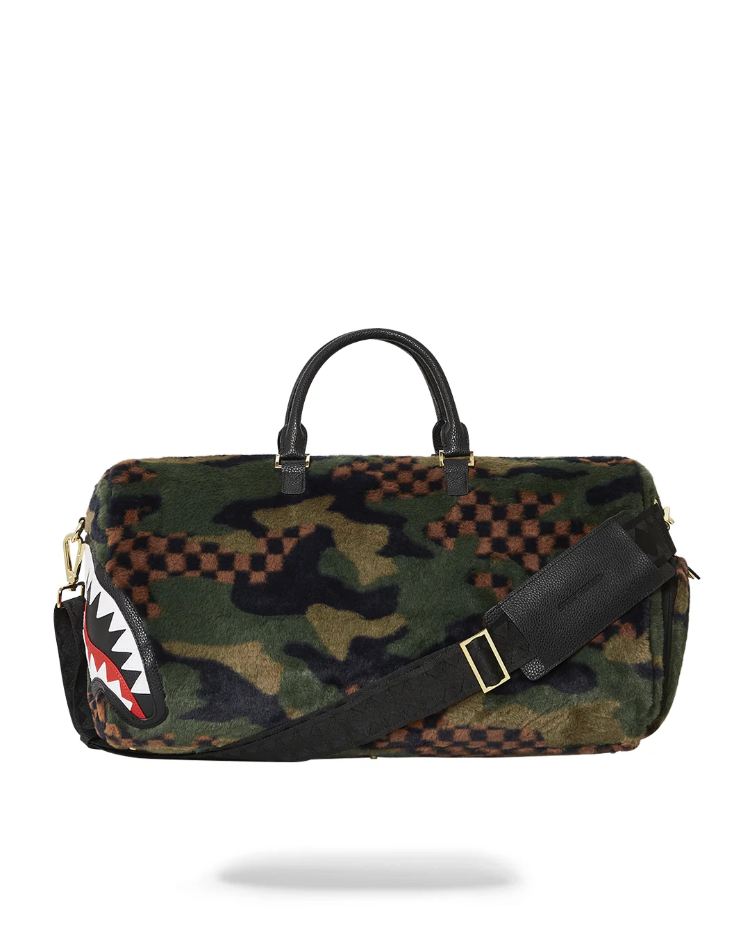 Green 3am Fur Duffle - Image 5