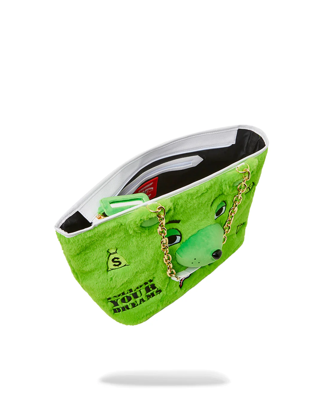 Money Bear Tote Green - Image 7