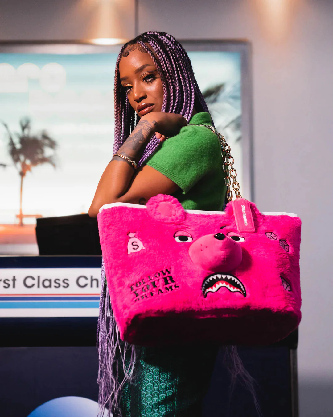 Pink Bear Tote - Image 6
