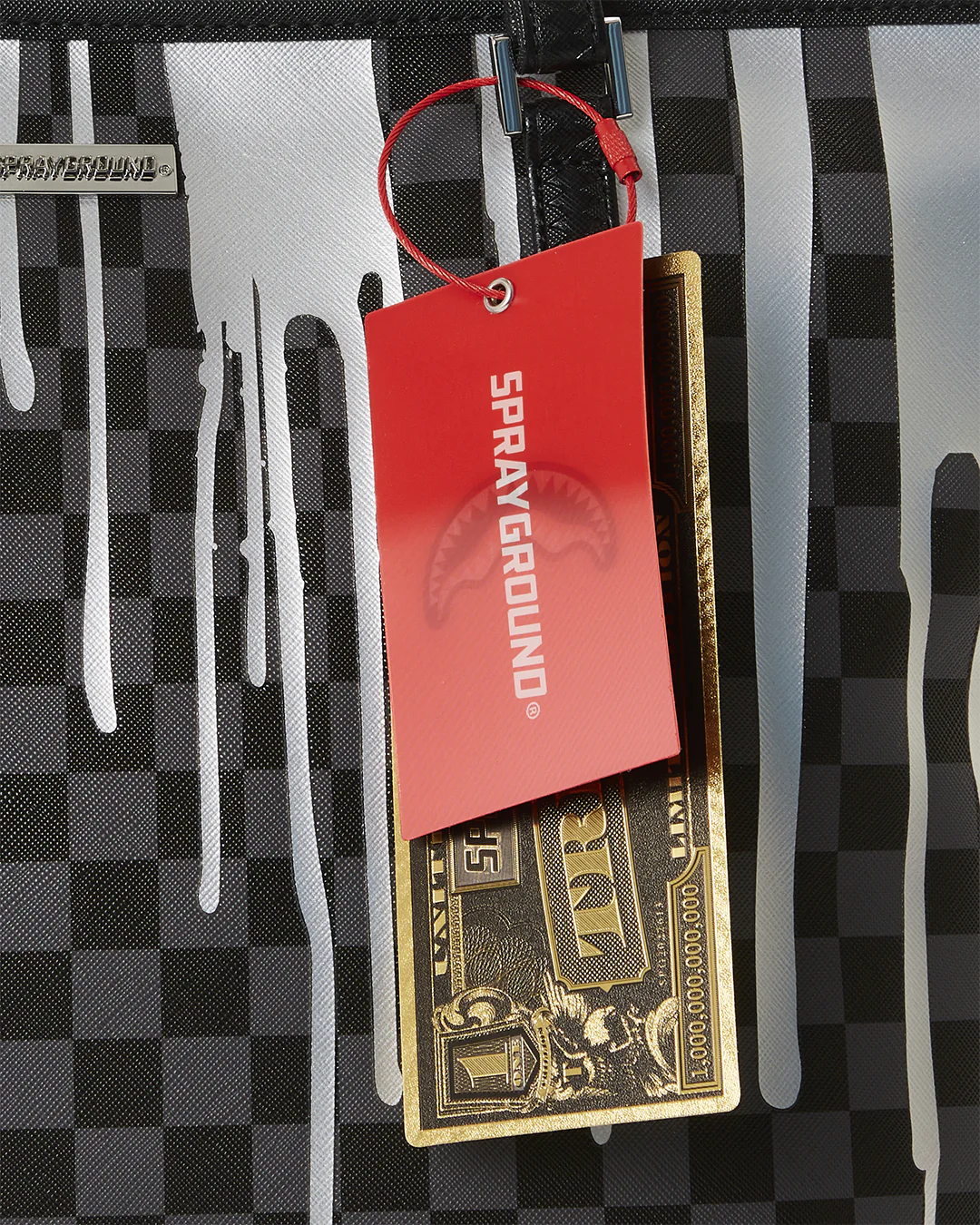 Platinum Drips Tote Bag - Image 8