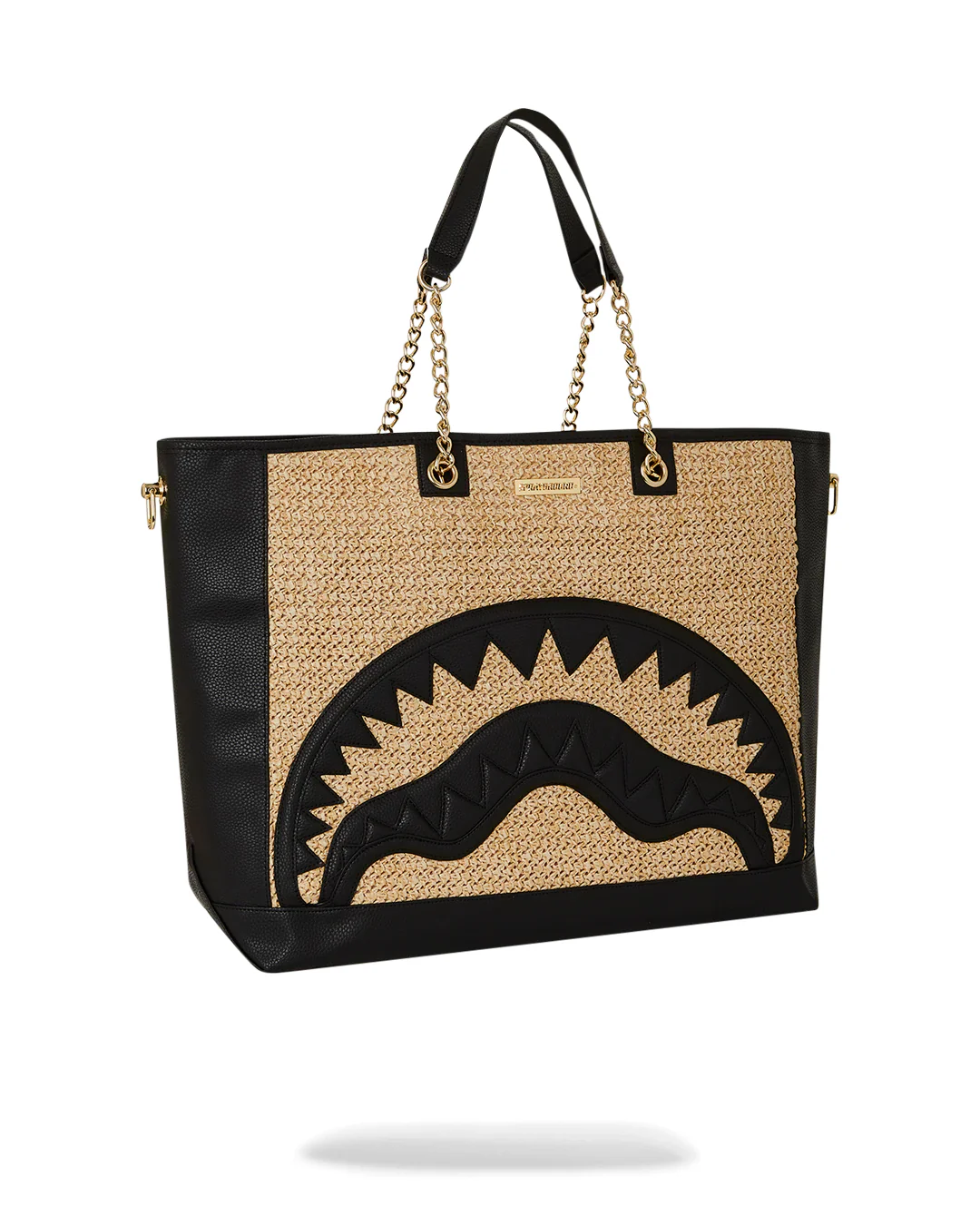 Raffia Shark Tote - Image 3
