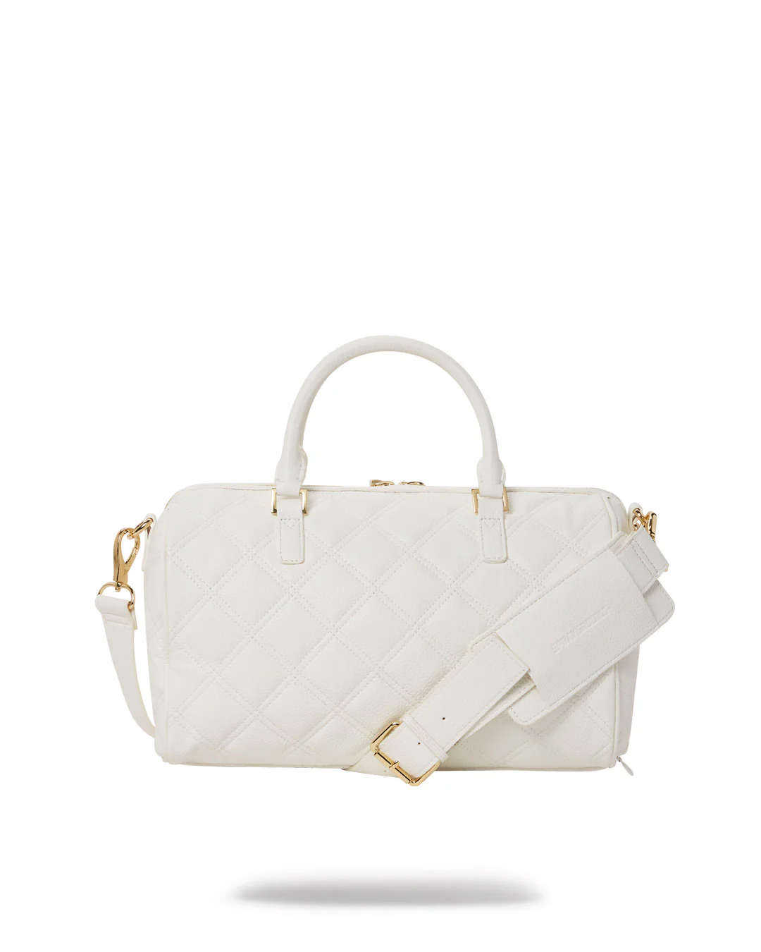 Rivieria White Gold Mini Duffle - Image 4
