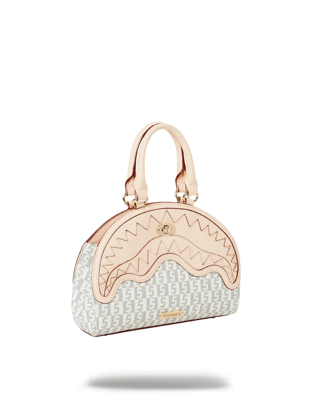 Rose Money Checkered Handbag - Image 5