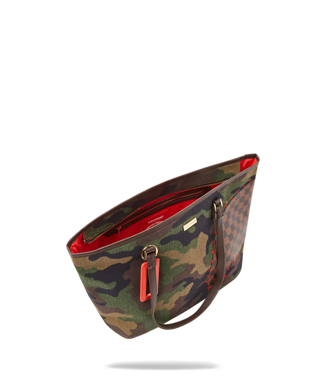 Shark Shape Check Tote - Image 5