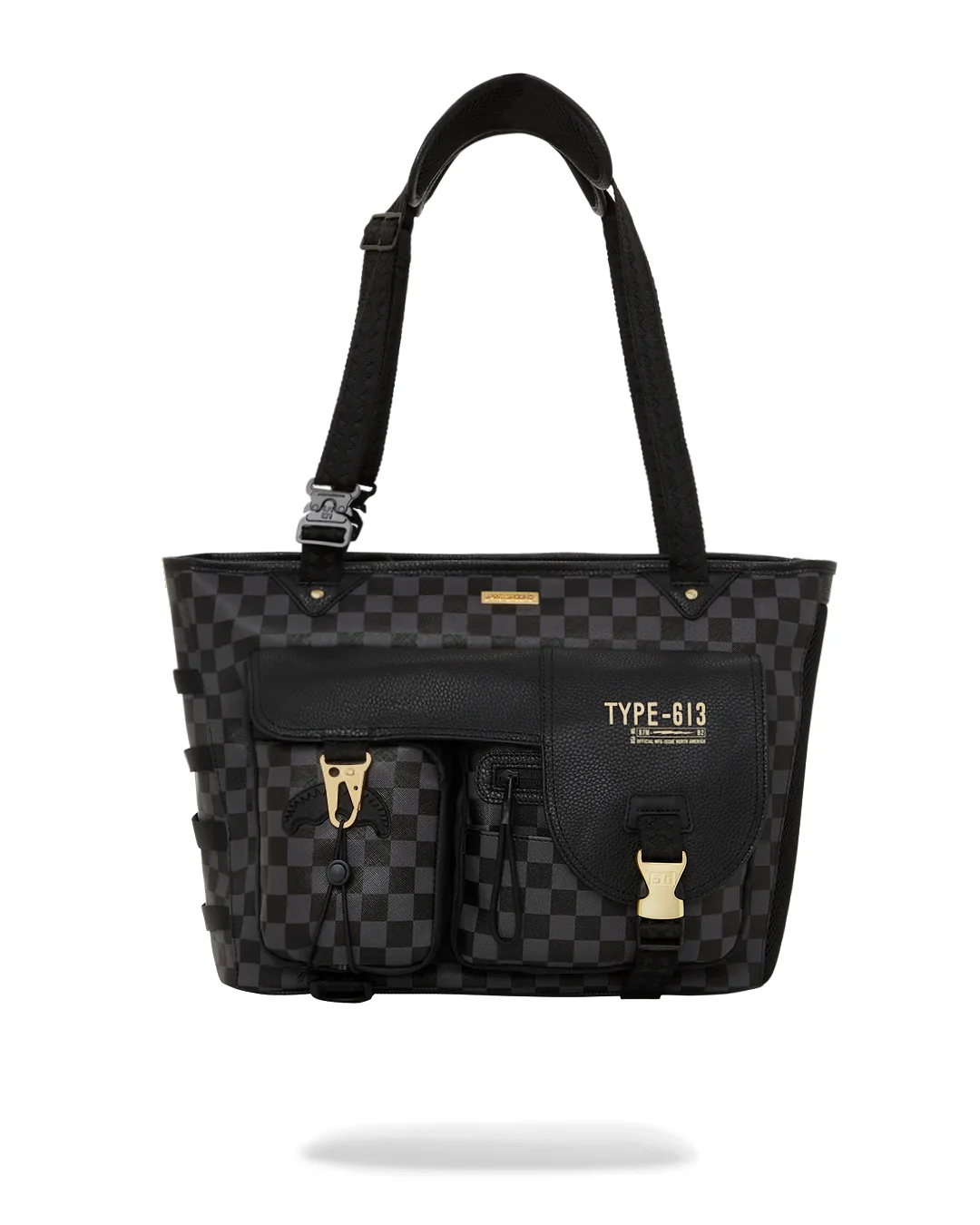 Special Ops Grey Checkered Tote - Image 3