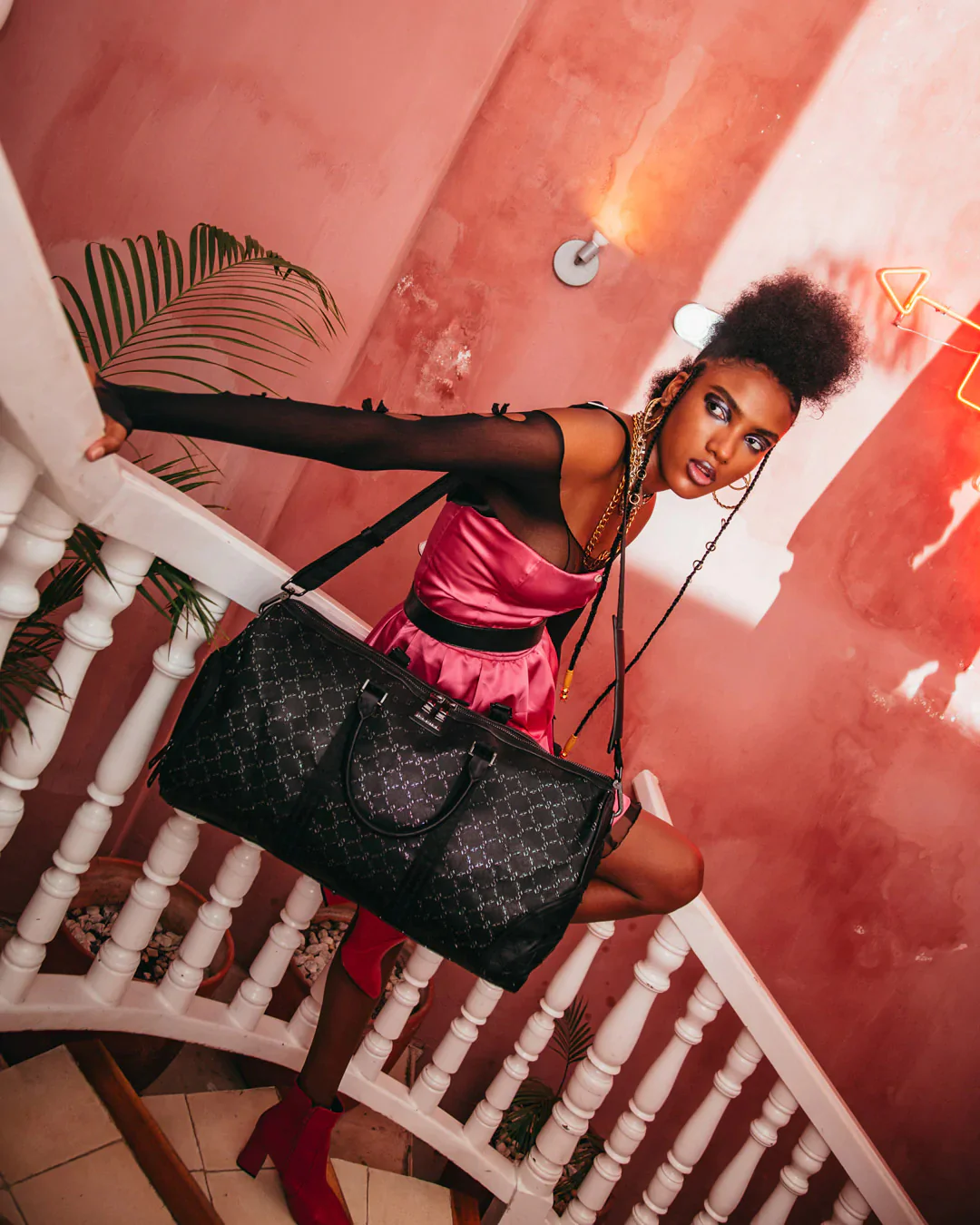 Trippy Monogram Duffle - Image 7