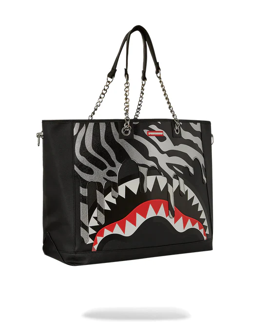 Zebra Drip Private Island Tote - Image 3
