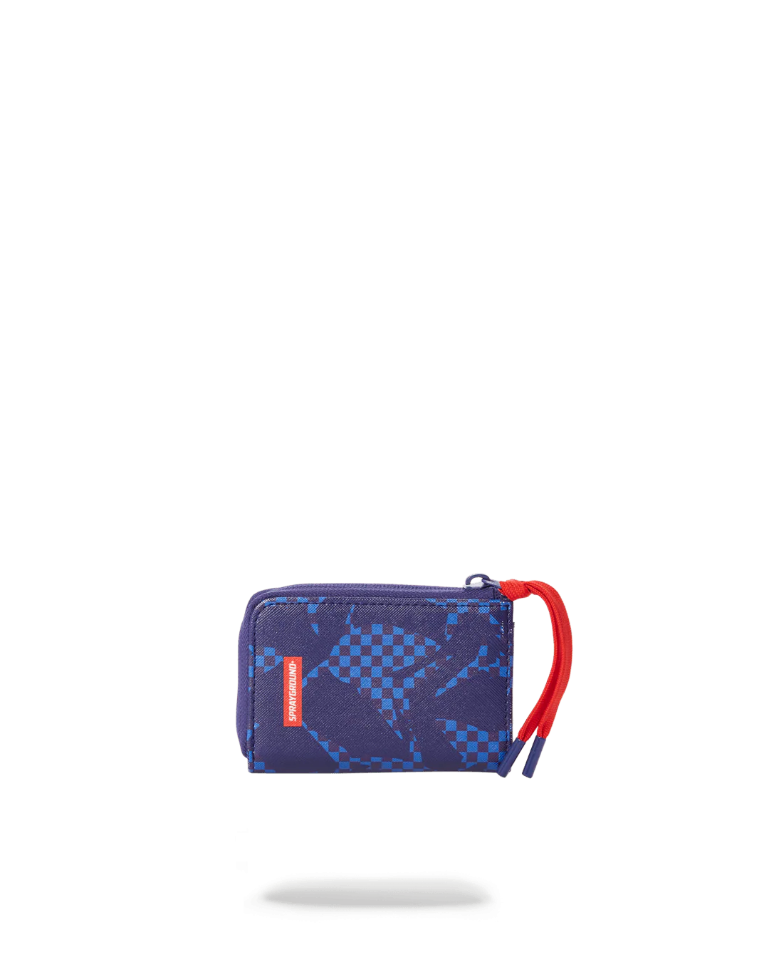 Camo Blue Shark Pattern Wallet