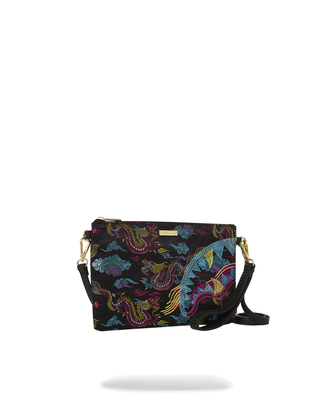 Embroidered Dragons Pouchette - Image 2
