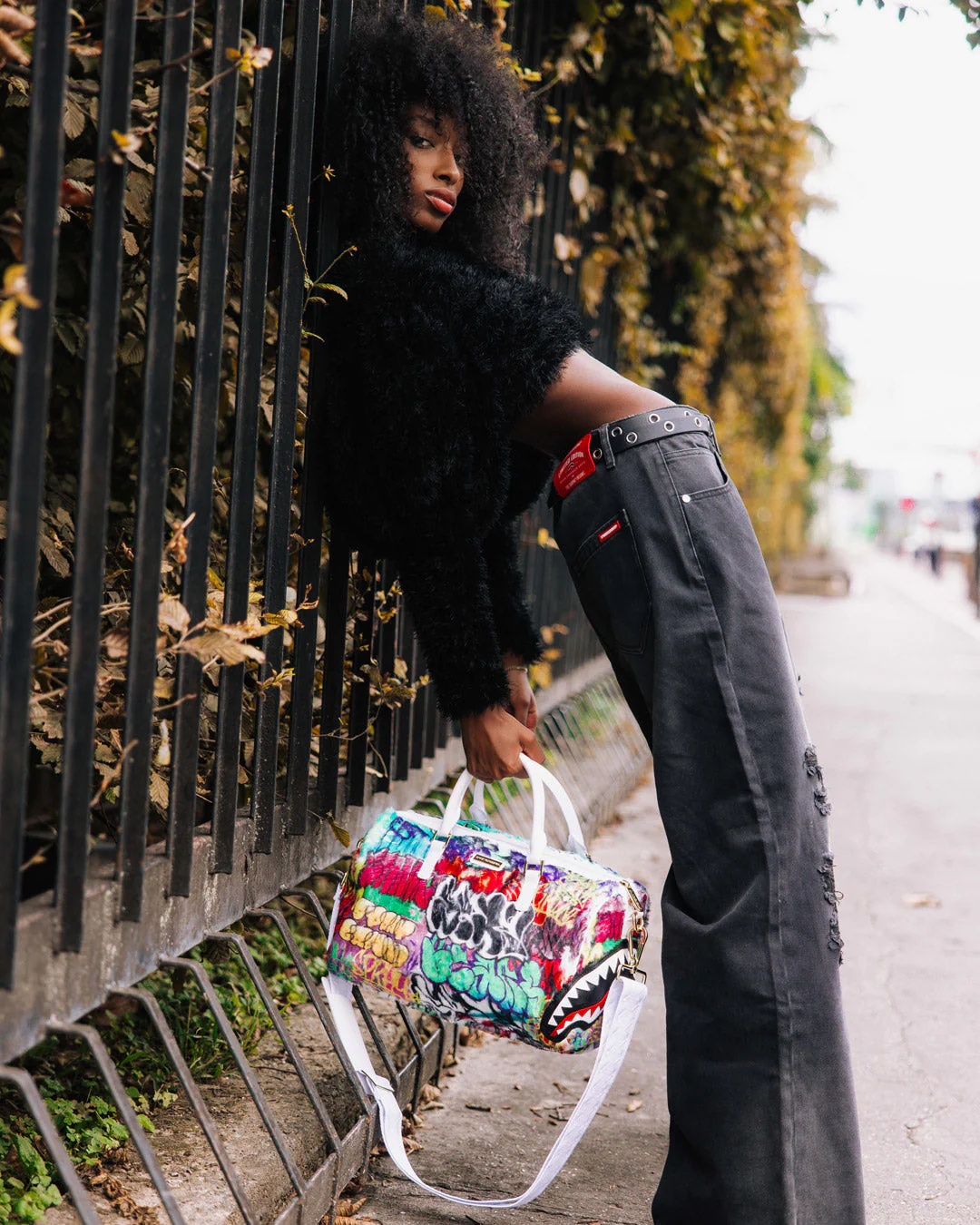 Fur Graff Mini Duffle - Image 8