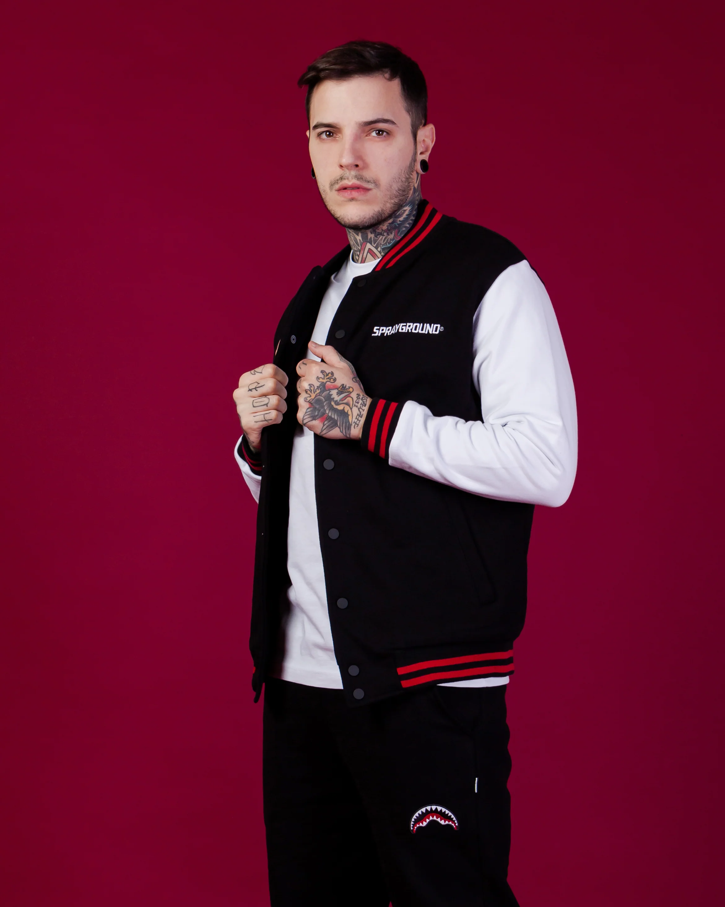 Black N White Varsity - Image 3