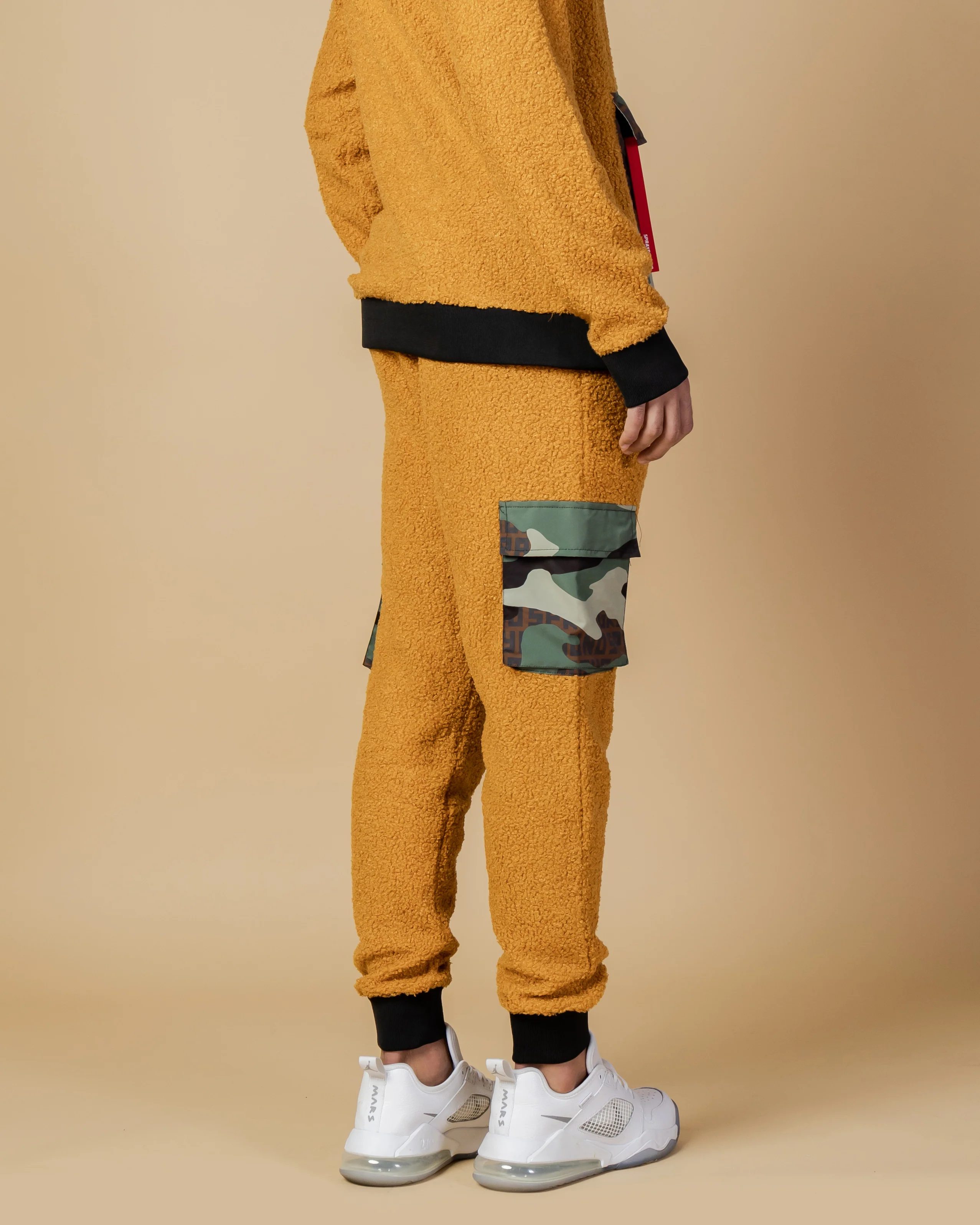 Teddy Pocket Pants Sand - Image 5