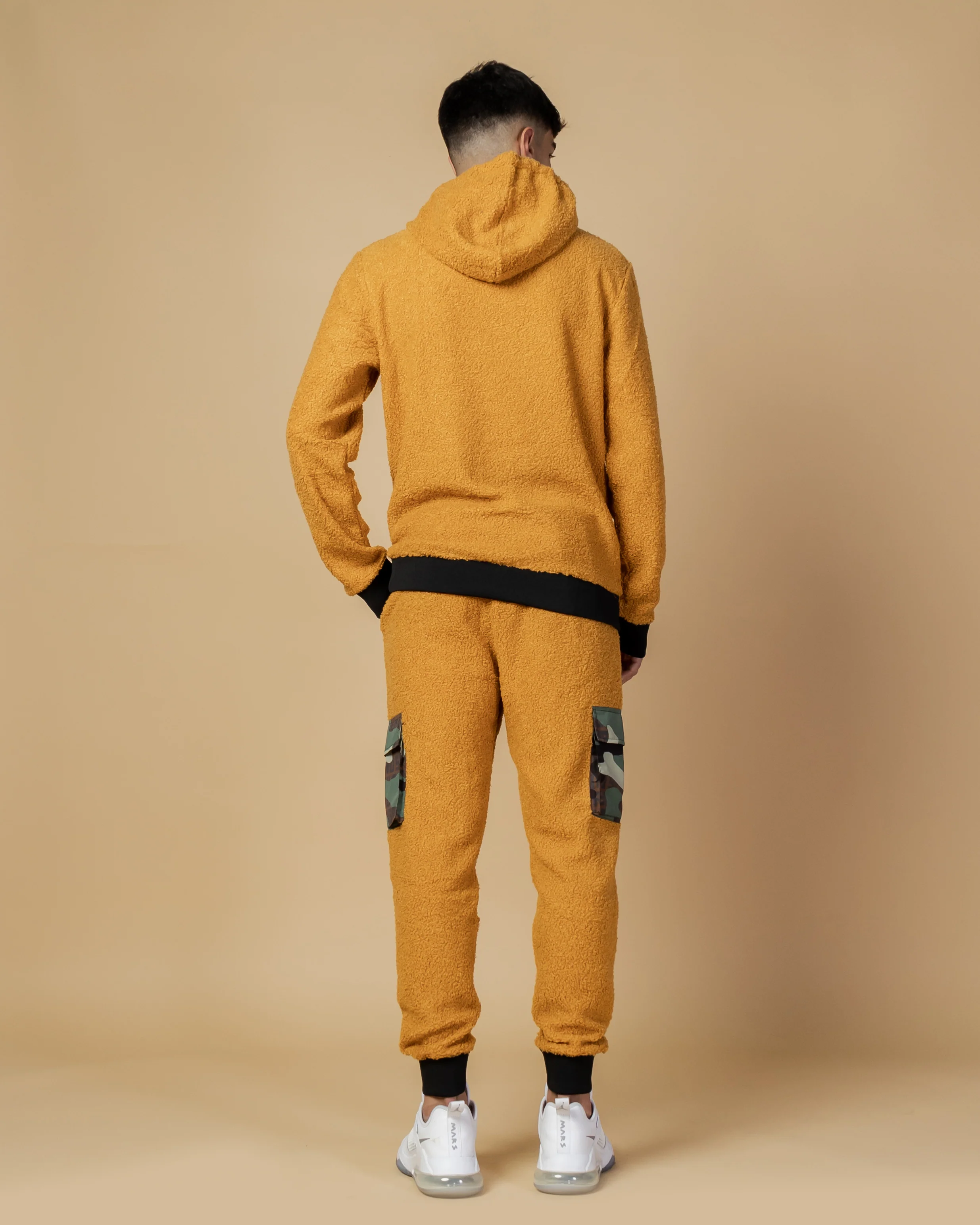 Teddy Pocket Pants Sand - Image 7