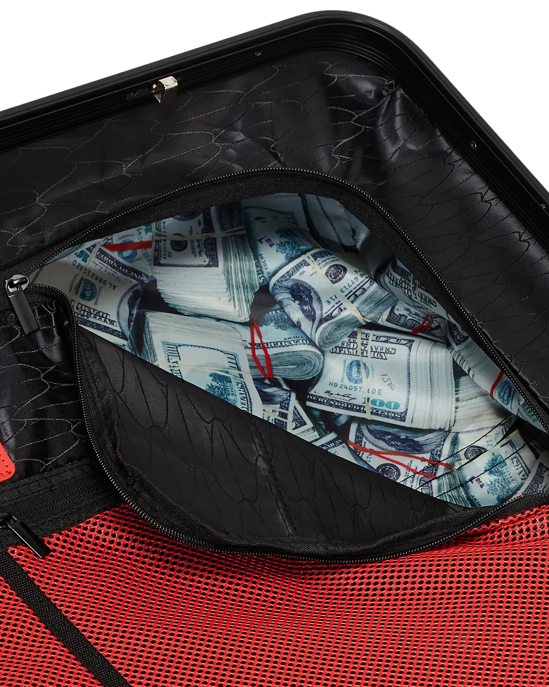 Money Check Grey Hard Shell Carry-on Luggage 910cl161nsz - Image 14