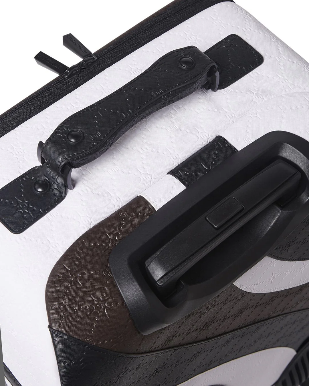 V.v.i.p. Cut & Sew Vegan Leather Carry-on Luggage - Image 13