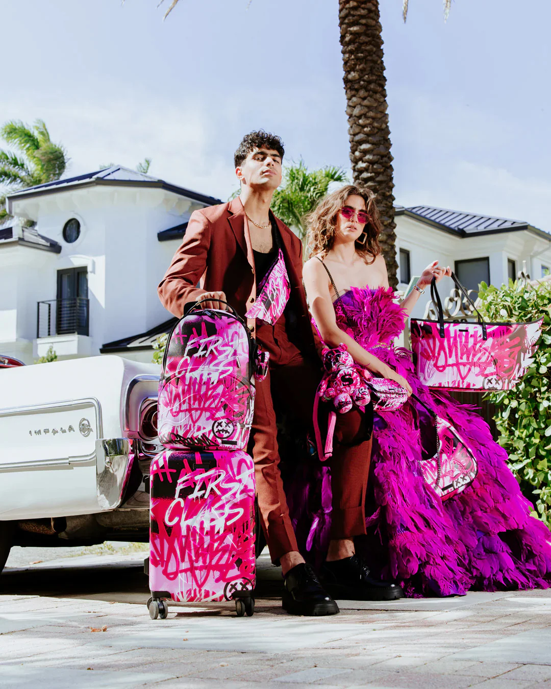 Pink Graff City Handbag - Image 8