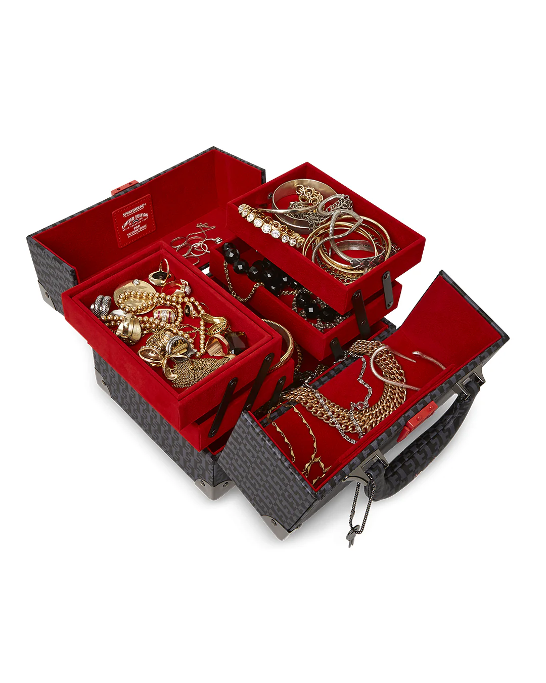 Money Check Grey Jewelry Case 910b4852nsz - Image 16