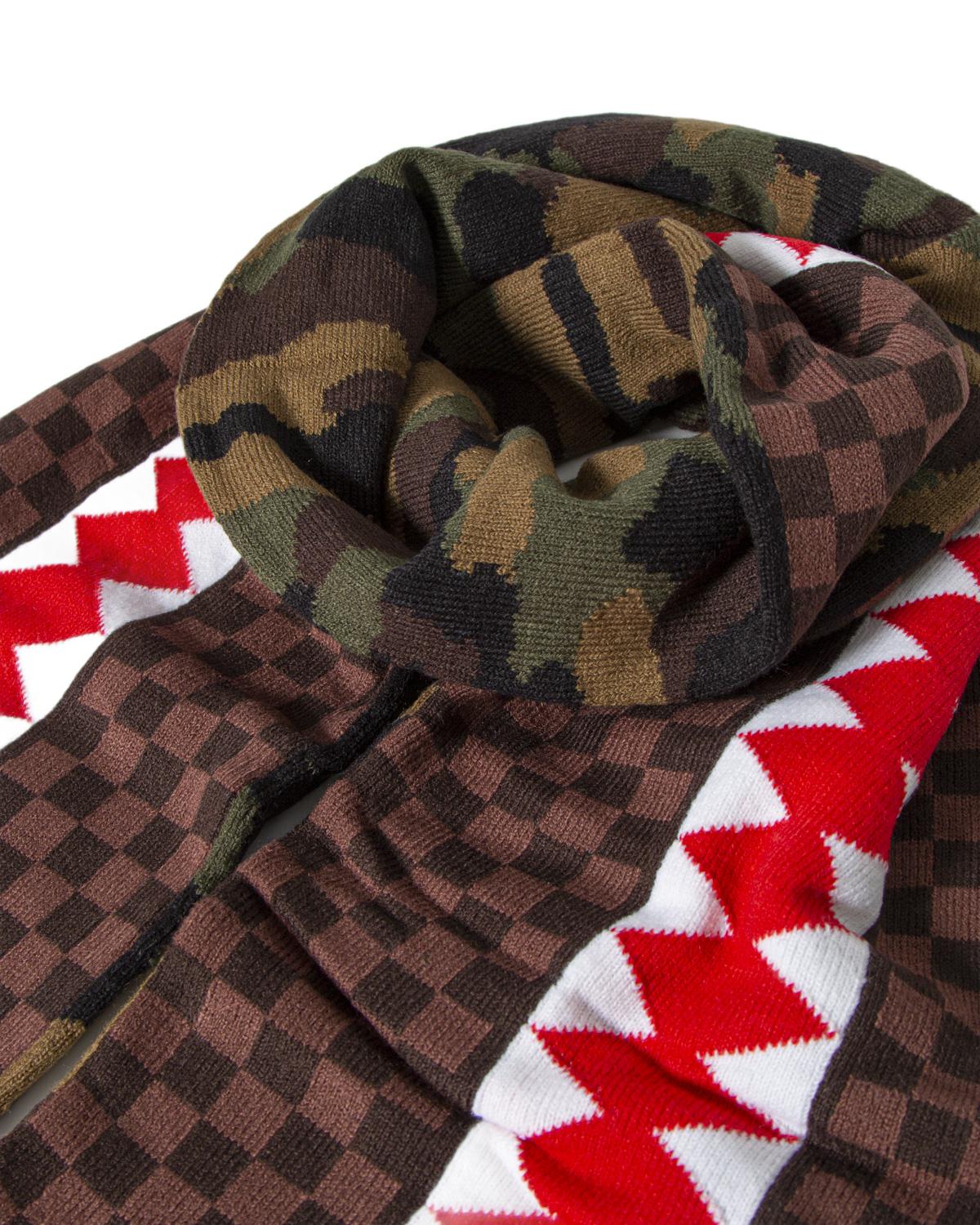 Checks And Camo Scarf - Image 4