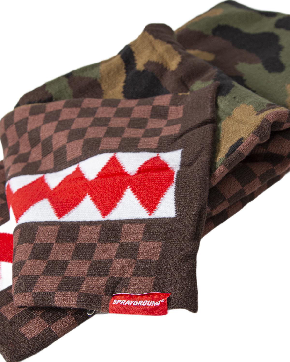 Checks And Camo Scarf - Image 5