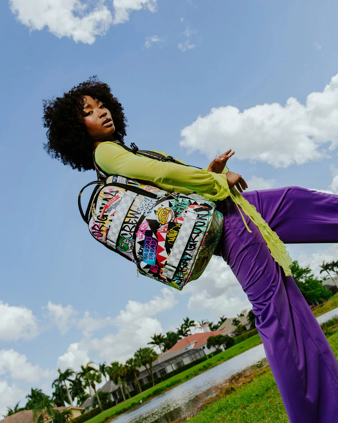 Sip The Rizz  Sharksport Skater Backpack - Image 2