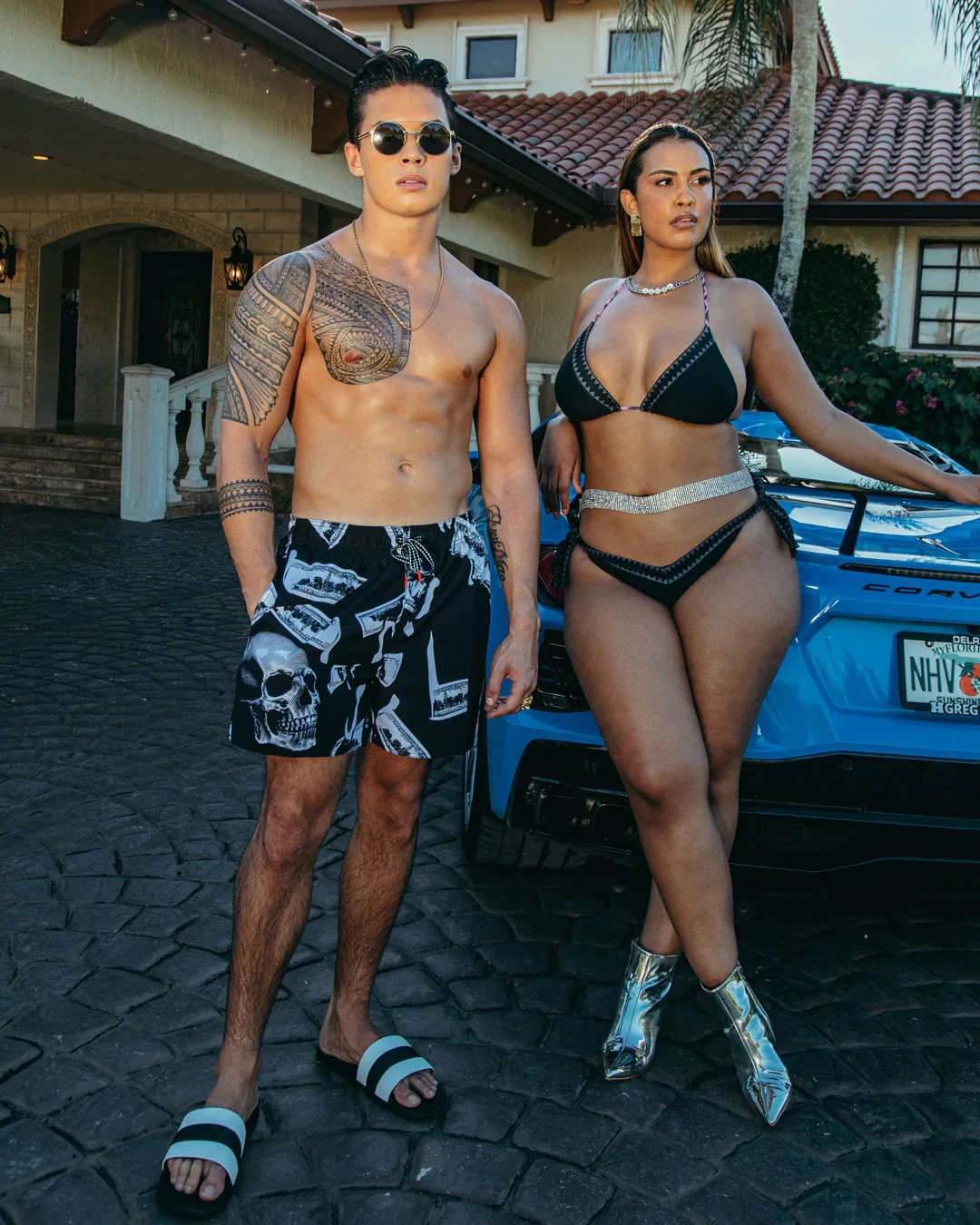 Skull Money Bikini Bottom - Image 6