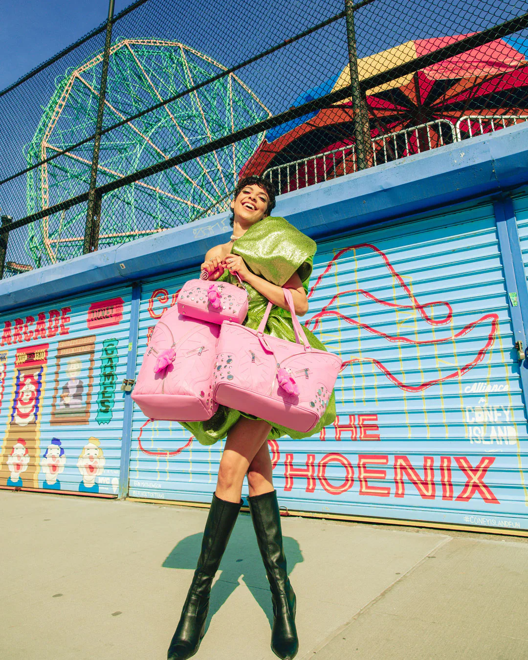 Zipper Punk Shark Handbag - Image 8