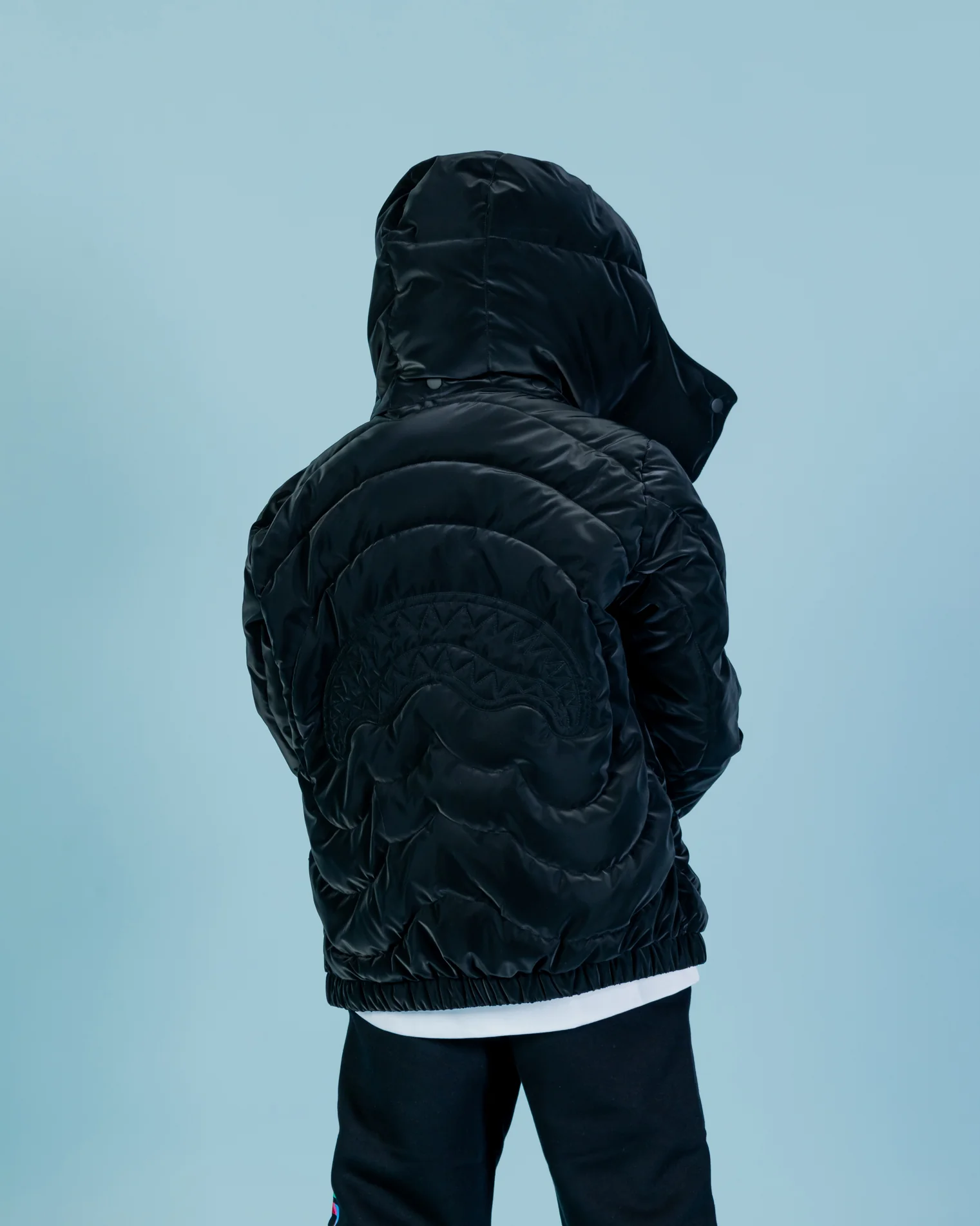 Youth - All Black Alien Down Jacket - Image 5